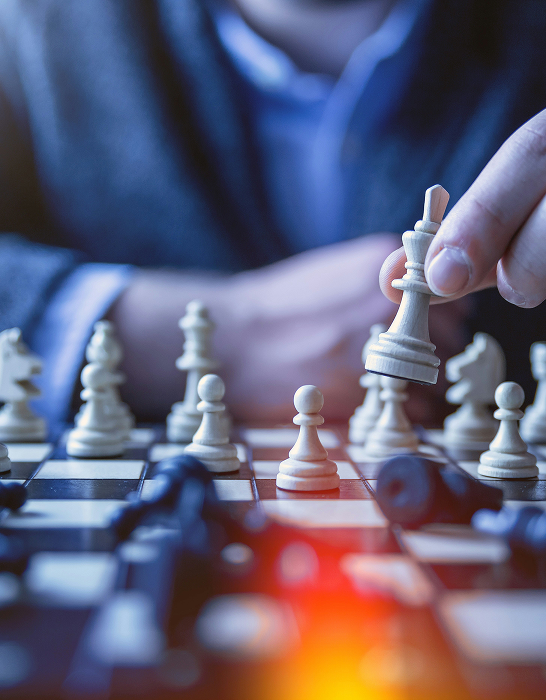 Professionals reviewing business documents with AI-powered data extraction overlays