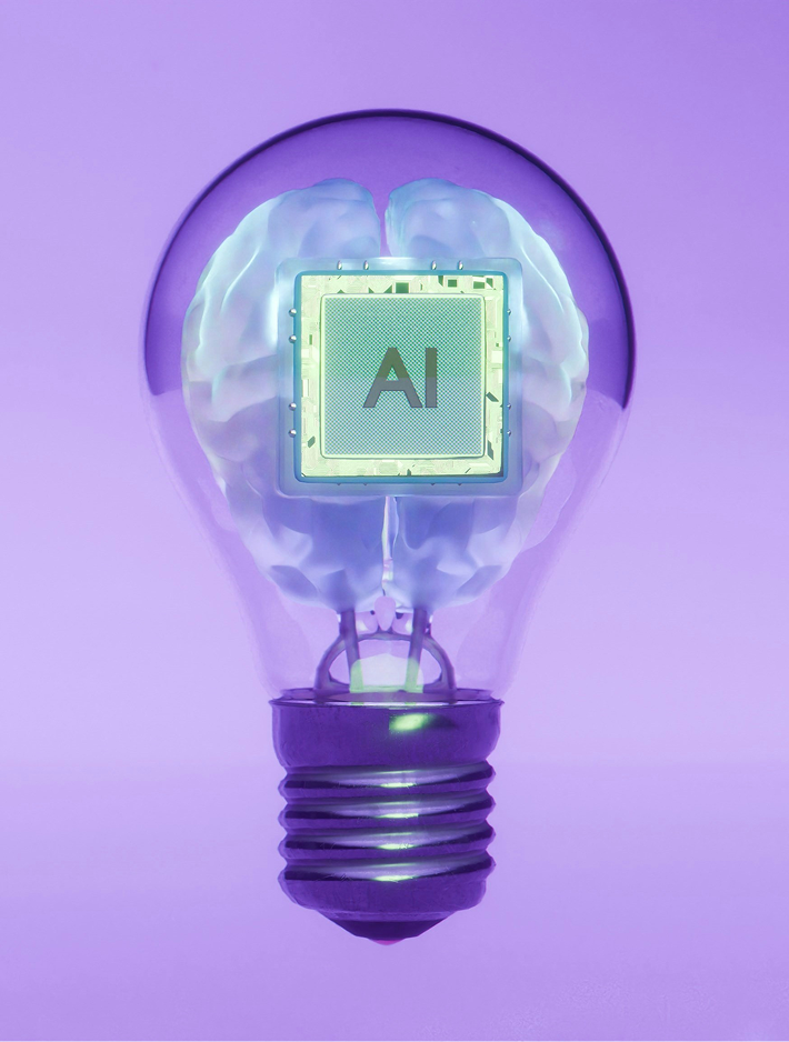 Interconnected network of nodes representing application development expertise