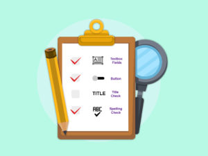 User Interface Check Points
