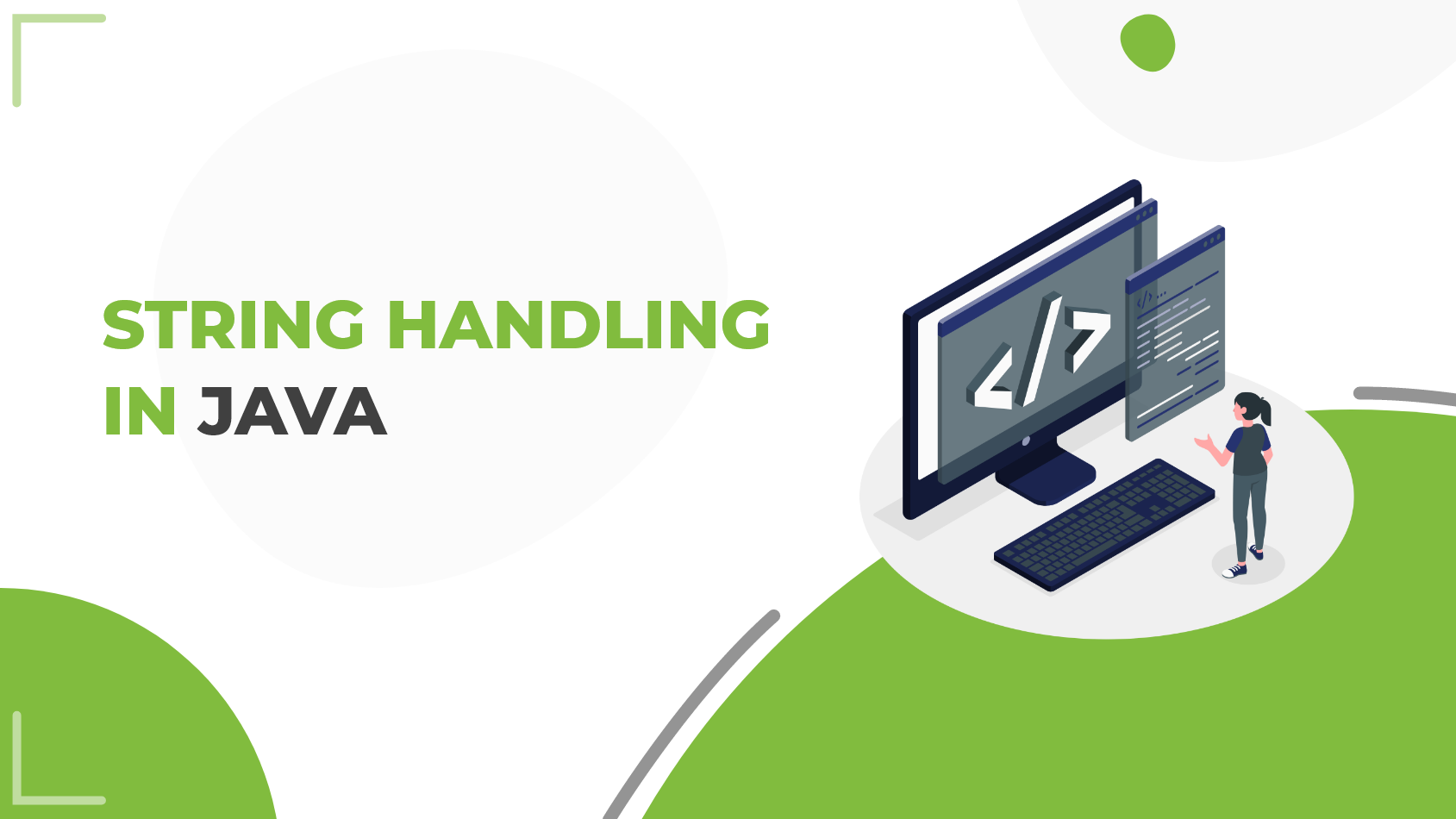 String handling in Java