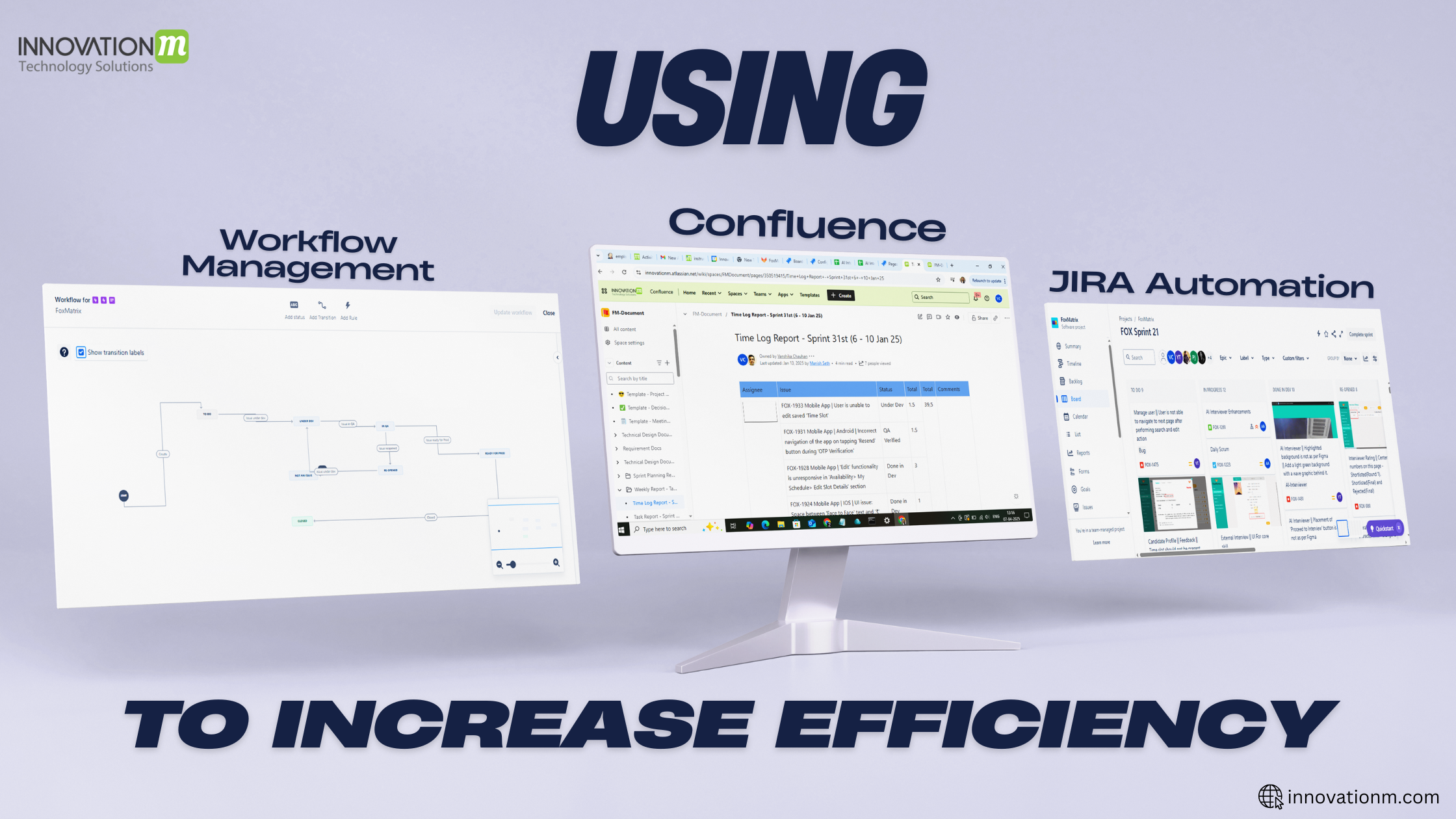 Using Confluence, Workflow Management, and JIRA Automation to Increase Efficiency