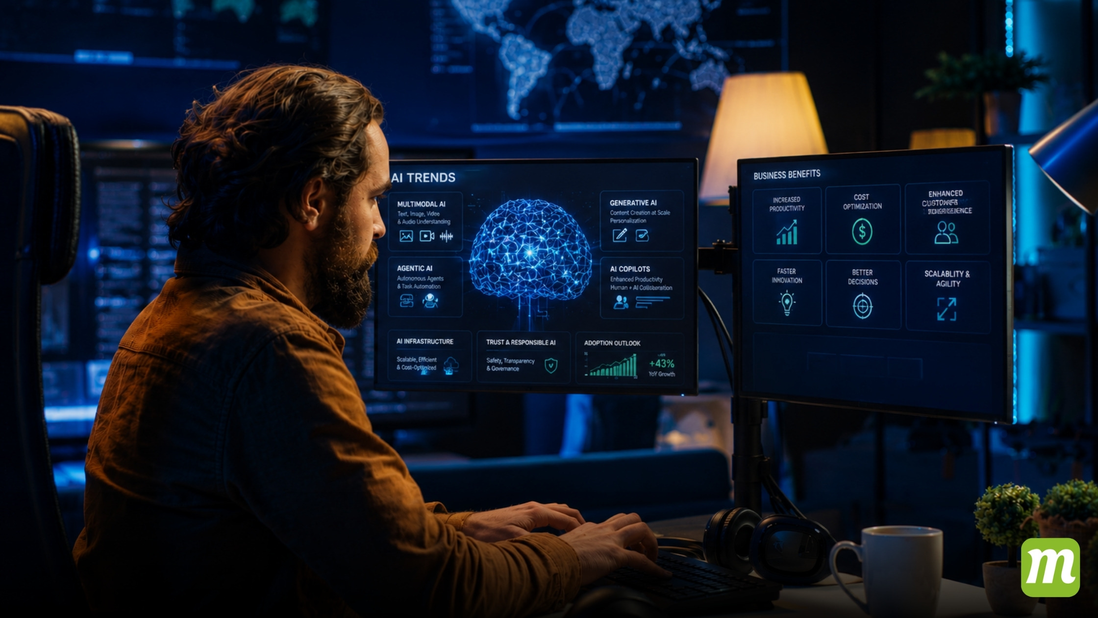 Generative AI Trends: Future Predictions & Benefits for Businesses