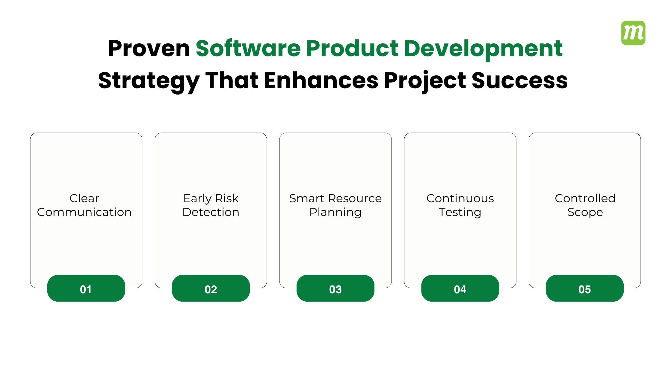 Software Product Development Strategy