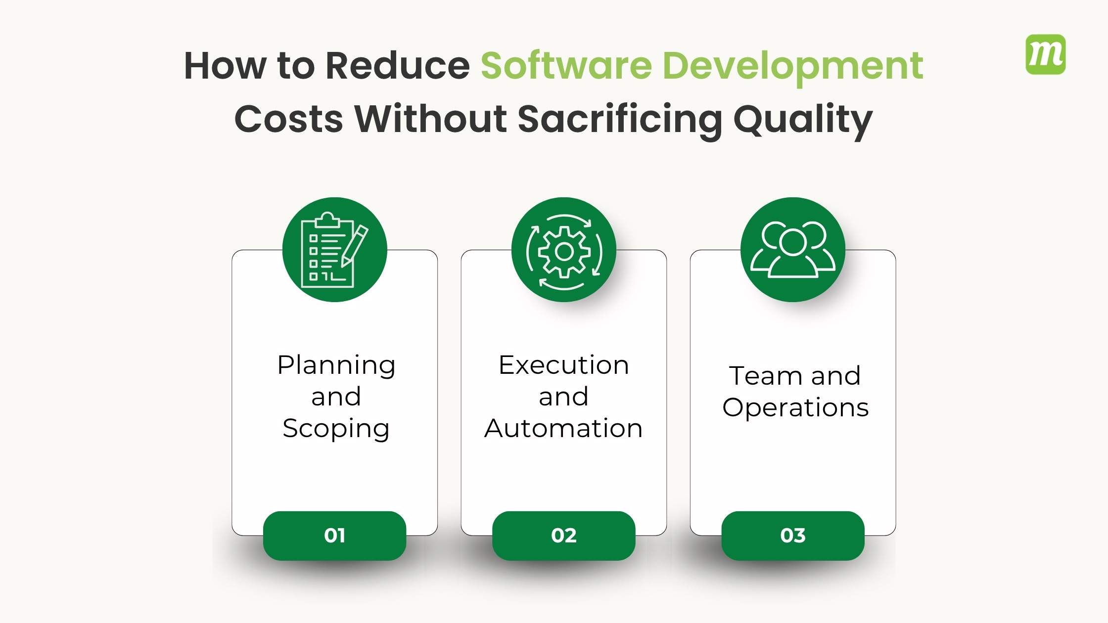 How to Reduce Software Development Costs Without Sacrificing Quality