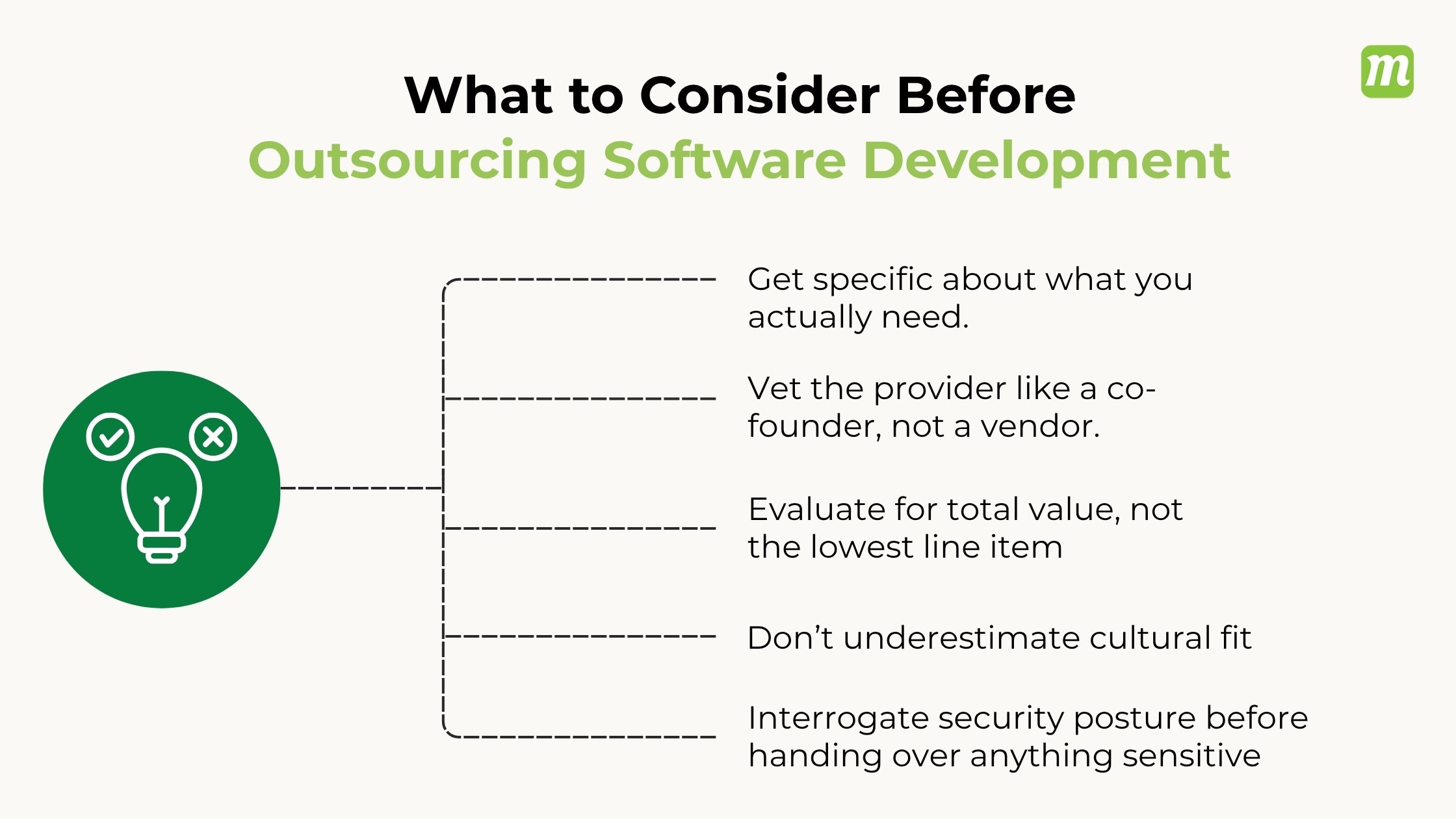 Outsourcing software development factors to conside